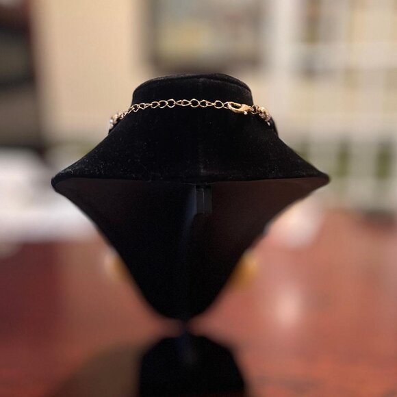 Ella & Elly Cream & Brown Statement Necklace & Earring Set NEW!!!! - Picture 2 of 2